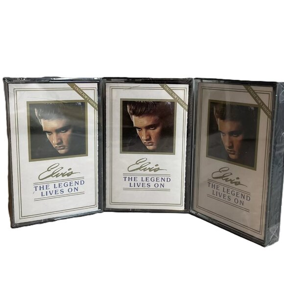Elvis Presley Elvis The Legend Lives On 3 Cassettes Readers Digest 1986 SEALED - Picture 6 of 6
